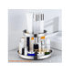 thumbnail image 4 of Especiero Giratorio Doble Capa 360º Organizador De Gabinete Xtellar plateado, 4 of 4