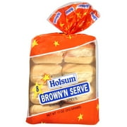 Hillshire Brands Holsum Brown 'N Serve Rolls, 8 ea
