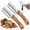 2, variant on 2026 New Zero Snag Wooden Kitchen Tool, Multifunctional Vegetable Peeler with Bottle Opener, Stainless Steel Blade Peeler with Wood Handle for Fruit Veggie