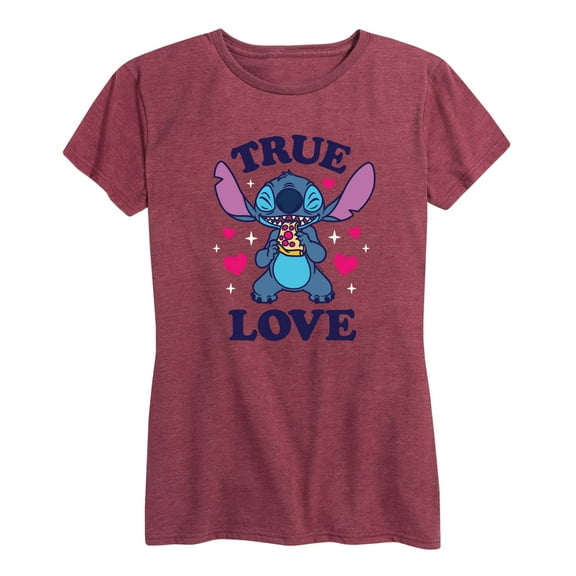 Lilo & Stitch - True Love - Women's Short Sleeve Graphic T-Shirt