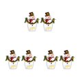 thumbnail image 3 of Destyer 2piece Stable Fixed Reflective Magnets For Car No Damage And Easy To Apply Christmas Decorations Snowman 3Set, 3 of 6