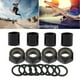 thumbnail image 5 of Kit de hardware para ejes de patineta de 16 piezas. Incluye 4 espaciadores y 4 ejes. Negro, 5 of 9