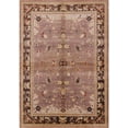 thumbnail image 1 of Ahgly Company Machine Washable Indoor Rectangle Industrial Modern Tangerine Pink Area Rugs, 8' x 10', 1 of 7