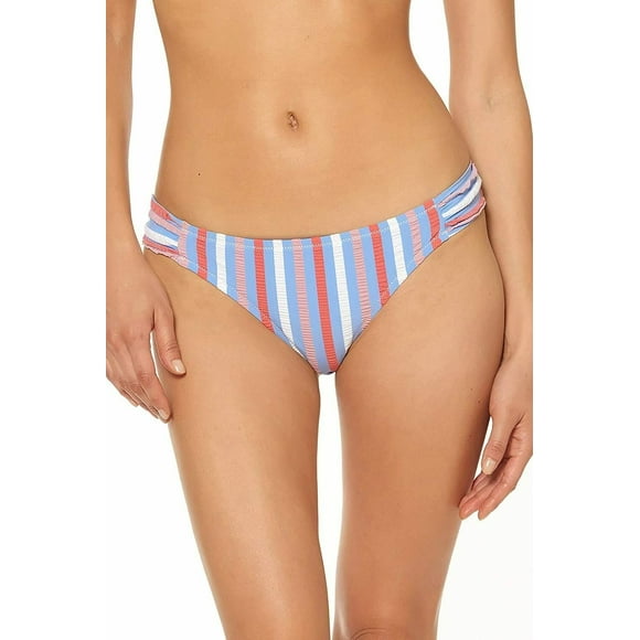 Jessica Simpson Womens Miami Stripe Bikini Bottoms X-Large Multi