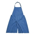 thumbnail image 3 of Delantal con pierna dividida,Delantal de cerámica con pierna dividida para hombres y mujeres,Delantales de cerámica con piernas abiertas Delantales de cerámica,Delantales largos para Azul, 3 of 8