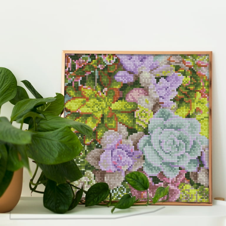 ダイヤモンドアートクラブ Succulents キット Succulents – Diamond Art Club