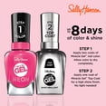 thumbnail image 5 of Sally Hansen Miracle Gel Nail Polish, Fuchsia Fever, 0.5 fl oz, No UV Lamp Needed, 5 of 10