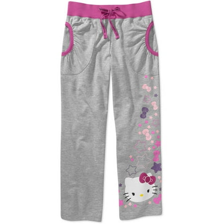 Hello Kitty - Hello Kitty - Girls' Terry Pants - Walmart.com