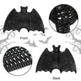 thumbnail image 3 of Woven Halloween Decorations – Halloween Rattan Bat, Black Hanging Bat Halloween Decoration, Halloween Woven Bat Decor, Rustic Woven Wicker Bat for Haunted House Party Home Garden Patio Wall Decor, 3 of 6