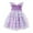 Purple, variant on LYHaoo Girls Sparkly Dress Fairy Sleeveless Party Tutu With Star Sequins And Bow,Girls Casual Dresses Sizes 2-3 Years Pink