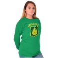 thumbnail image 4 of Woodsy Owl Cute United States Forest Long Sleeve TShirt Men Women Brisco Brands S, 4 of 6