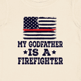 thumbnail image 4 of Inktastic Firefighter Godfather Fireman Boys or Girls Baby T-Shirt, 4 of 5