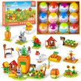 thumbnail image 1 of Set de construcción Wisdom Castle Easter Bunny Carrot House para mayores de 6 años, 1 of 7