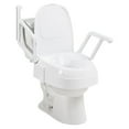 thumbnail image 1 of Drive Medical PreserveTech Universal Raised Toilet Seat with Pivoting Armrests, 1 of 2