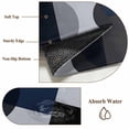 thumbnail image 6 of 5'x7' Area Rugs, Navy Blue Black Indoor Outdoor Area Rug for Living Room Bedroom, Art Modern Abstract Geometric Washable Bathroom Rugs Kitchen Floor Carpet Mats Home Decor Aesthetic, 6 of 8