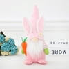 Plush Toy Easter Bunny Carrot Dwarf Faceless Doll Decoration Home Decorations Plush Paw Patrol Plush Toys
