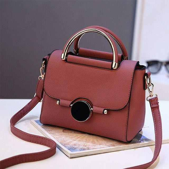 LHSHID High Quality Metal Short Handle Shoulder Bags for Women Handbags Medium Women Messenger bag Tote Briefcase bolsa feminina
