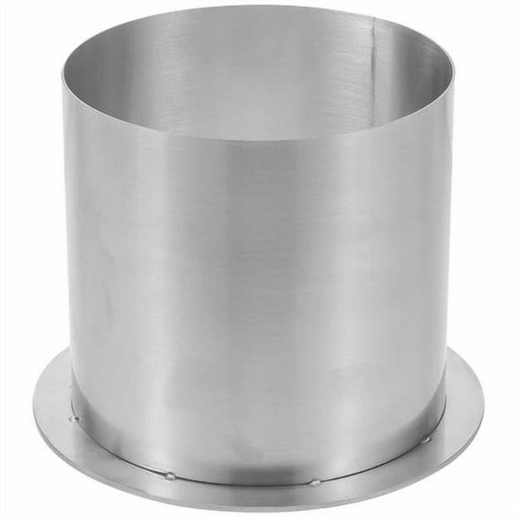 Inserted Trash Chutes Stainless Steel Garbage Trough Office Grommet