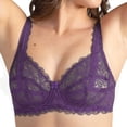 thumbnail image 3 of Ohufall Women's Lace Bras Breathable Comfort Push Up Bra Fashion Lightweight Everyday Underwear, 3 of 6