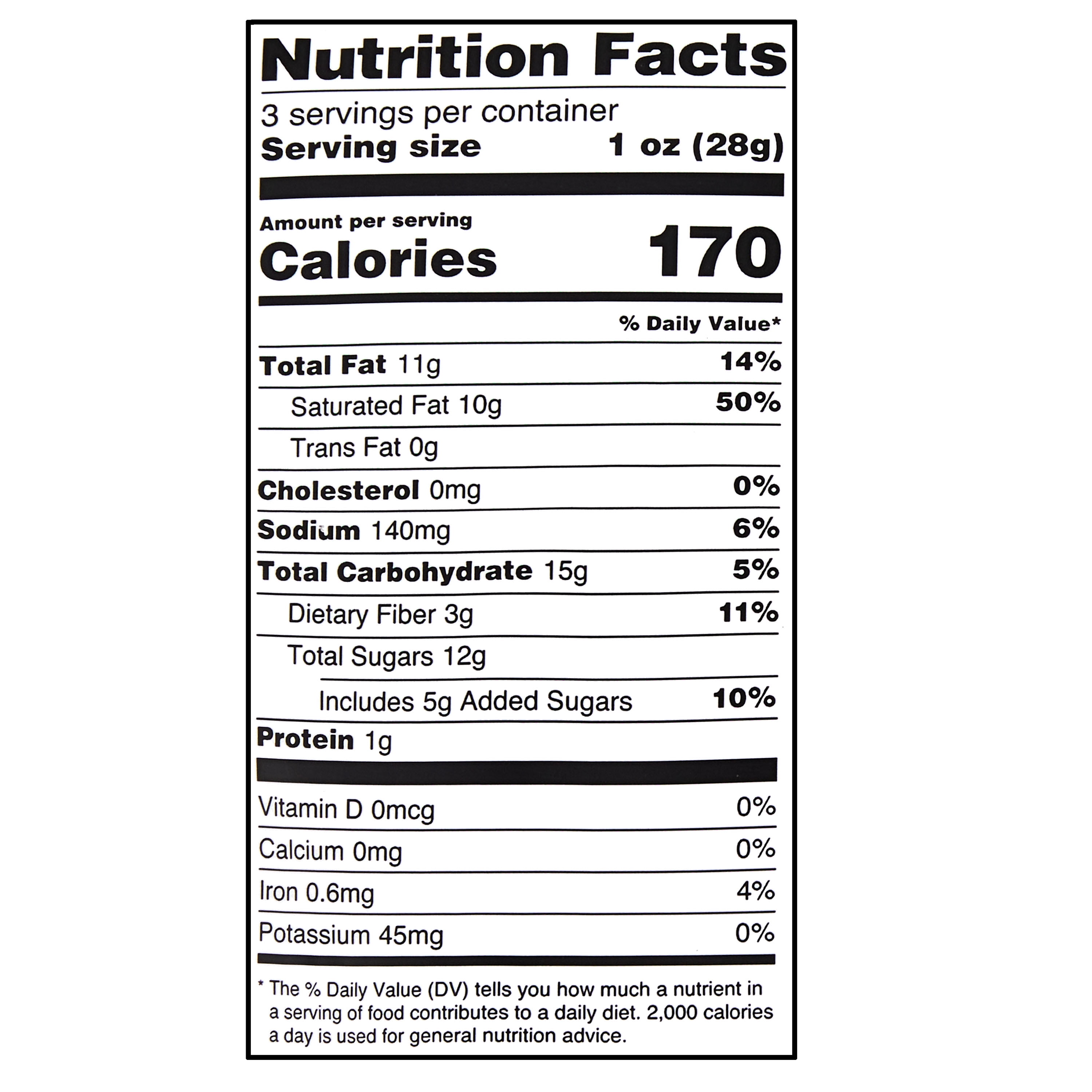 Great Value Toasted Coconut Chips, 3 oz
