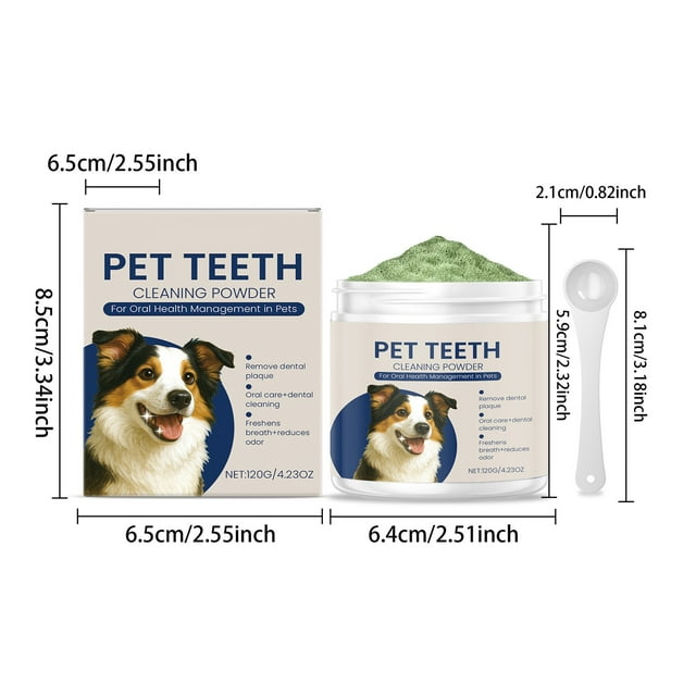 Dog Cleaning Powder Perfectly Formulated To Plaque Teeth And Gums Keep Breath Fresh And Give Your Dog The Care Possible