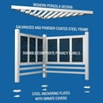 thumbnail image 4 of Backyard Discovery Richmond Traditional Steel Cabana Pergola, 4 of 10