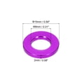 thumbnail image 2 of 30pcs M8 Flat Washer Aluminum Gasket Anodized Countersunk Washer,Hole Dia 8mm/0.31 Round Washers,(Purple), 2 of 6