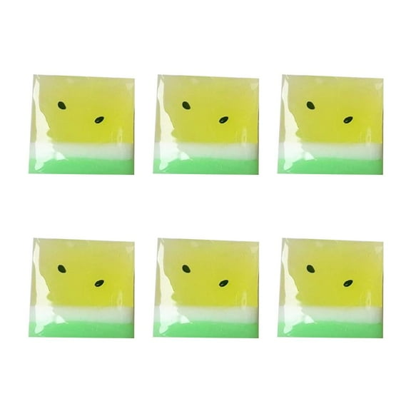 6PCS Stress Balls Squeeze Fidgets Toys, watermelon Ice Cube Squeeze Toys Hot Z7