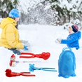 thumbnail image 3 of Herrnalise Toys for Boy 3-6 Years Snow Snowball Maker Clip Maker Animal Shaped Snow Sand Mold Tool Winter Snow Toys Kit, 3 of 8