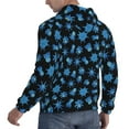thumbnail image 6 of Sikiie Blue Octopus Men's Hoodie, Essentials Hoodie, Sweatshirt, Pullover Hooded Sweatshirt for Men-Small, 6 of 7
