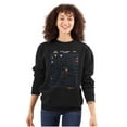 thumbnail image 3 of PACMAN Game Over Retro Video Gaming Sweatshirt for Men or Women Brisco Brands S, 3 of 6