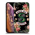 thumbnail image 1 of Head Case Designs Officially Licensed Riverdale South Side Serpents Floral Print Logo Hard Back Case Compatible with Apple iPhone XR, 1 of 7