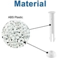 thumbnail image 2 of Plastic Pool Joint Pins & Rubber Seals 2.16inch for Intex 13ft-24ft Metal Frame Pools 12pcs, 2 of 4