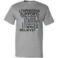 thumbnail image 3 of Inktastic Lymphedema Awareness Month Ribbon T-Shirt, 3 of 5