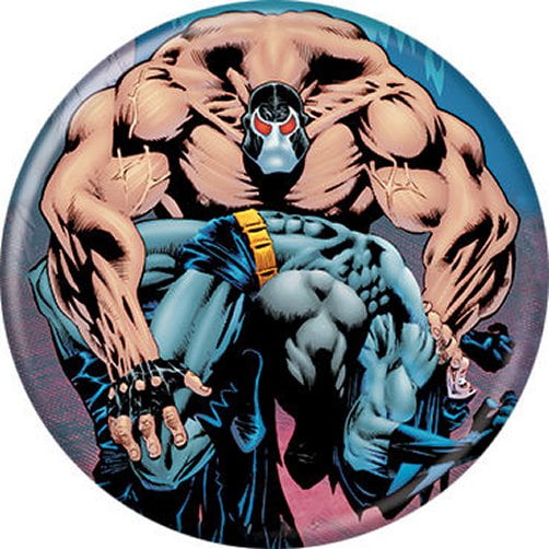 DC Comics Batman Bane Breaking Back Licensed  Inch Button 87722 -  
