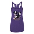 thumbnail image 2 of If It's Not a Bernese It's Just a Gift | Womens Lover Premium Tri-Blend Racerback Tank Top, Purple Rush, Large, 2 of 3