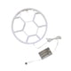 thumbnail image 3 of Letrero de neón de fútbol, iluminación de señales LED con batería, regalo de cumpleaños, señal de luz de neón, luz nocturna para clubes, cafetería, , blanco, 3 of 8