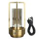 thumbnail image 1 of Wireless Table Lamp, 3 Colors, Dimmer, LED, Rechargeable, Touch, Bedside Lamp, Gold, 1 of 4