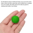 thumbnail image 4 of Wool Felt Ball Beads Woolen Fabric 2cm 20mm Dark Green for Home Crafts 50Pcs, 4 of 5