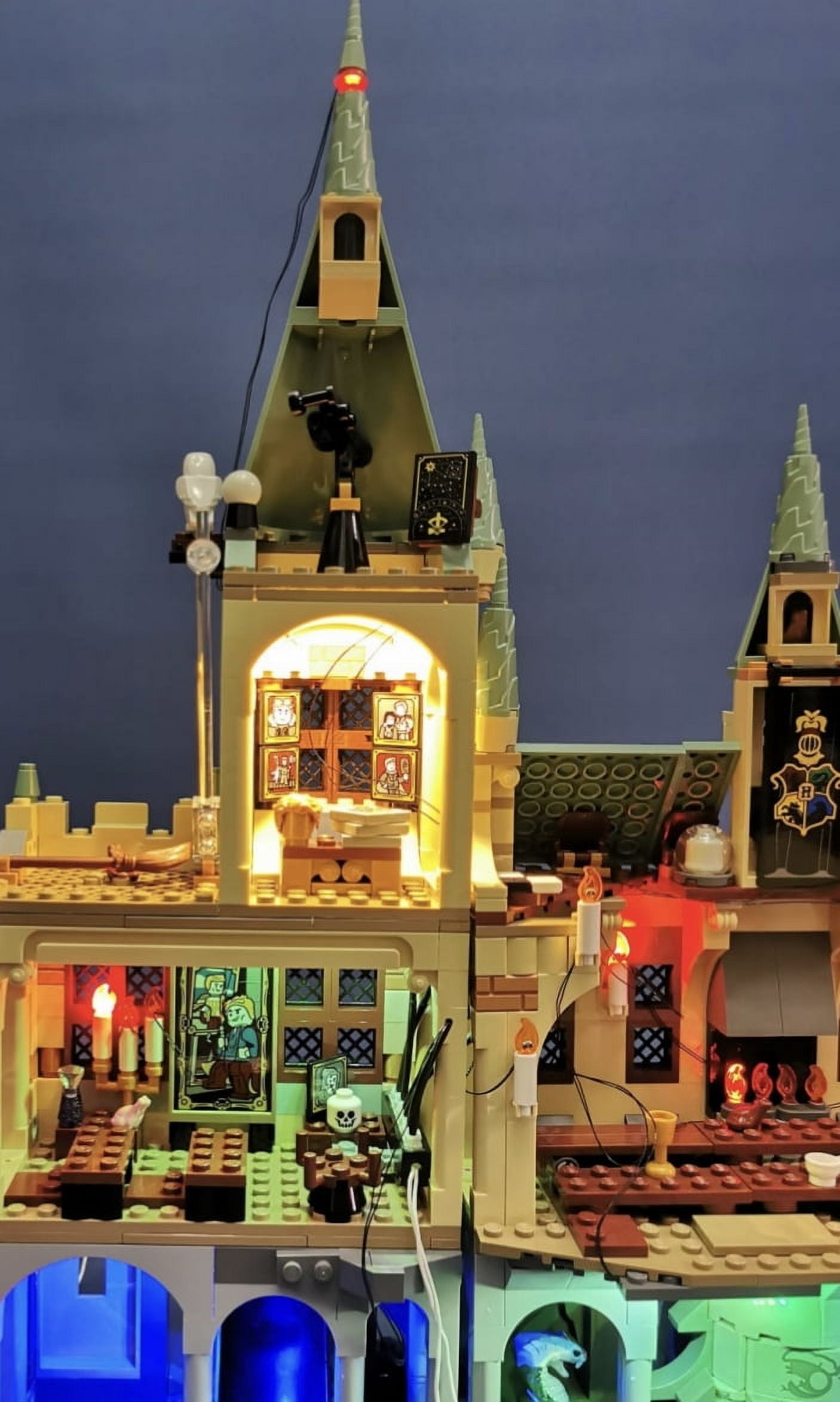 Brickstars LED Lighting Kit for Lego 76389 Harry Potter Hogwarts Chamber of Secrets (Lego Set Not Included)