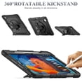 thumbnail image 4 of Funda SEYMAC de serie para iPad Pro 13 2024 con accesorios, color negro, 4 of 9