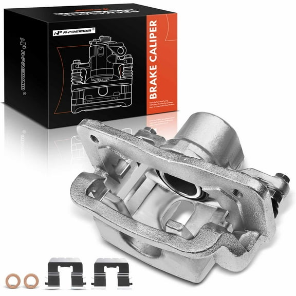 A-Premium Disc Brake Caliper Assembly with Bracket Compatible with Hyundai Santa Fe Sport XL 2010-2018 Kia Sorento 2011-2019 Rear Left Driver Side