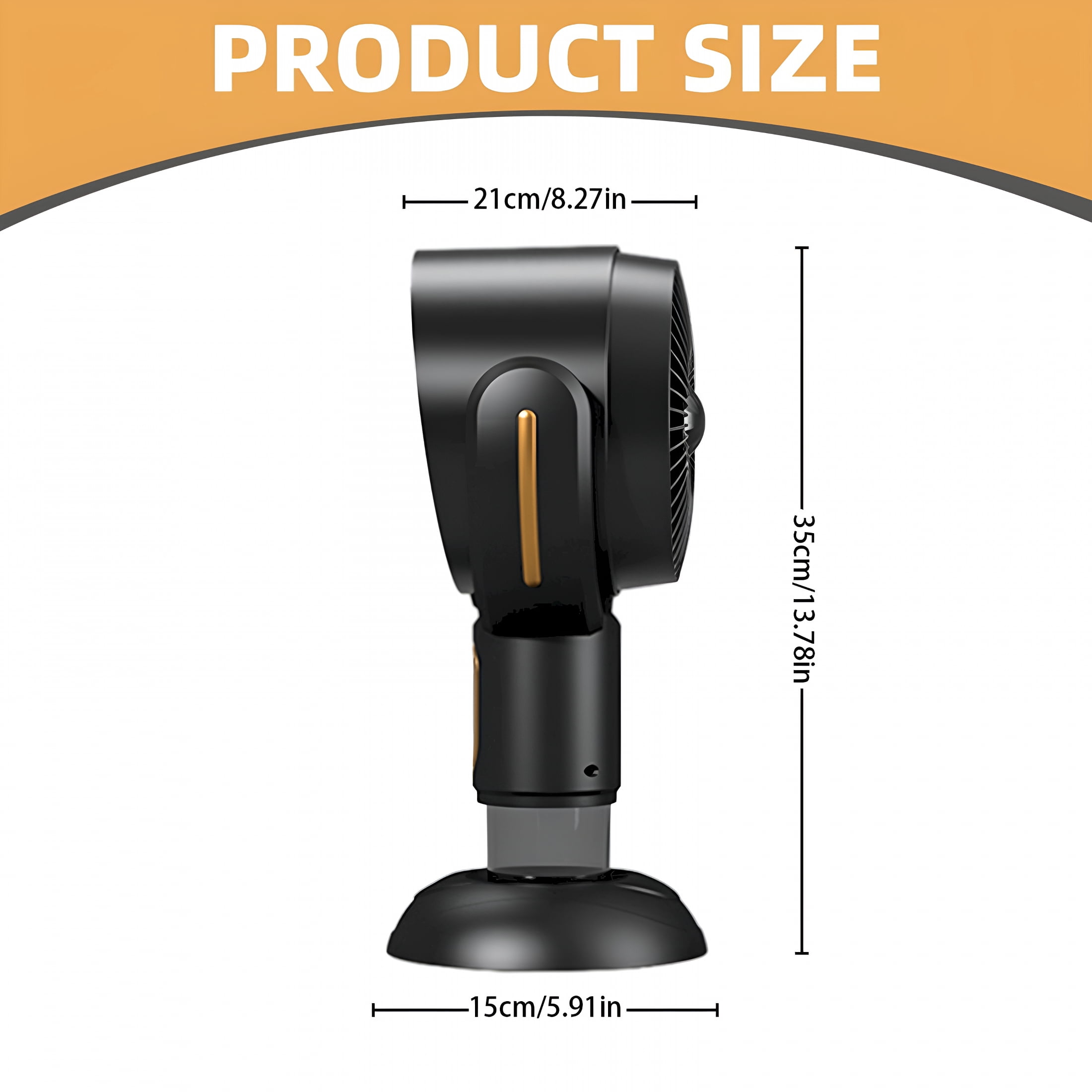 HIBIBUD Smoke Fan for Smoking Indoors,Portable Smoke Purifier Fan,Hot Pot,Bbq,Extractor Hood No Smell