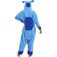 thumbnail image 4 of Pijama de una pieza para adultos, disfraz de Halloween, cosplay, ropa de fiesta, azul, XL, 4 of 5