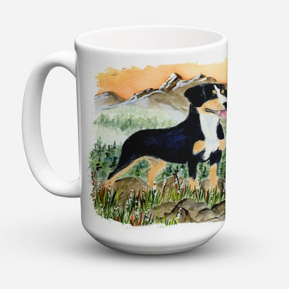 Carolines Treasures SS8119CM15 Entlebucher Mountain Dog Coffee Mug 15 oz 15 ounce multicolor
