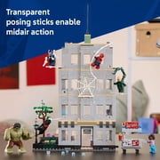 LEGO Marvel Spider-Man vs Hulk Epic Clash - Super Hero Building Toy for Boys & Girls, Ages 8+ Includes 5 Minifigures & Hulk Figure - Spiderman Toy for Fans - Gift for Birthdays - 76350
