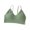 Green, variant on OSOLU Women Seamless Lace Sports Bra Padded Wirefree Sports Top Shoulder Strap Sleeping Fitness Yoga Bra Workout Sports High Support Comfortable Bralettes White A
