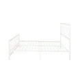 thumbnail image 4 of Francoise Modern Iron King Bed Frame, White, 4 of 8