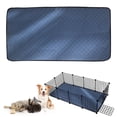 thumbnail image 1 of LEEYNEER Guinea Pig Cage Liners Guinea Pig Bedding Washable | Super Absorbent | Waterproof | Non Slip | Reusable Guinea Pig Pee Pads for Small Animals Cages  Hamster Rat, 1 of 5