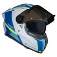 thumbnail image 3 of Casco Certificado Cerrado Azul Matte Con Lentes Talla L, 3 of 4